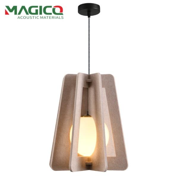 Modern Style Polyester Fiber Lampshade Indoor Shade Cover Pet Acoustic Shade Felt Lamp Pendant Light Chandelier