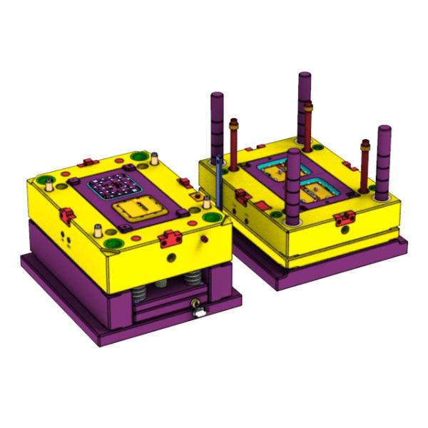 OEM / ODM: Однополая впрысканая форма и прозрачная верхняя крышка (1*2) No.23392