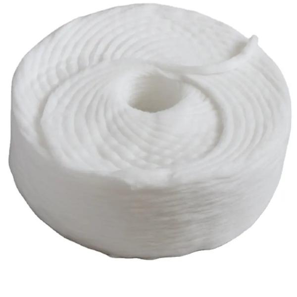 Absorbent Medical Cotton Sliver Cotton String Cotton Coil Hot Rolled Medical Beauty 100% Pure Consumable