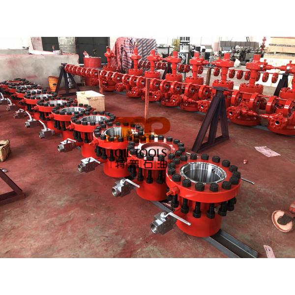 Oil Well Service Wellhead Casing Head / Tubing Head API 6A