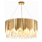 хрустальной люстры золота 4000K 5000K просвечивающее большой роскошной современной высокое