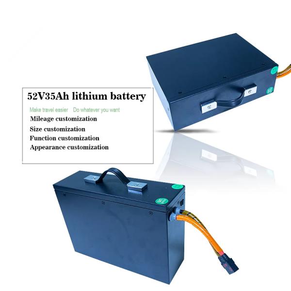 52v 35ah Portable lithium Li Ion Battery Cell Pack For Mtorcycle Ebike