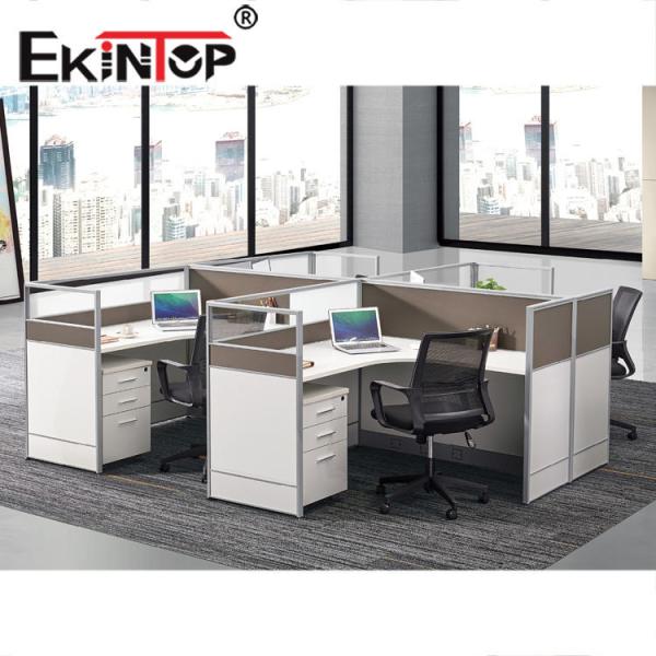 Extendable l сформировал стол кабины, удобное рабочее место конторского персонала