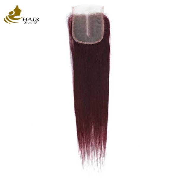 Fashion Three Part 4X4 Straight 10-18 Inches Transparent Lace Closure Human Hair Toupees Factory Wholesale Price In Stock