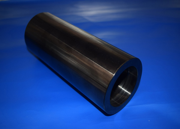 Polished Surface Big Black Zirconia Ceramic Alumina Tube Size Customized For Tube Furnace