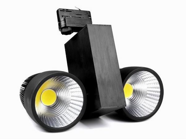 High lumen!!! Top popular 2X30w high power Taiwan Epistar led track spot lighting with hig