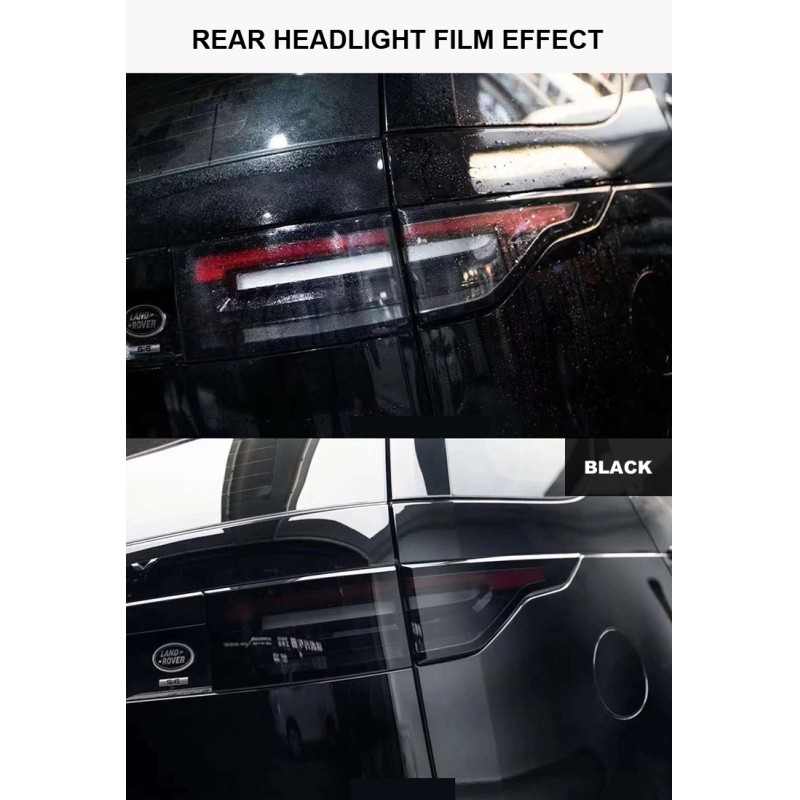 Anti Scratch Headlight Tint Film 30cm X 15m Photochromic  Headlight Wrap Film