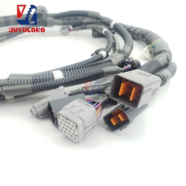 JUYULONG Excavator Parts ZAX240 330 360-3 4HK1 6HK1 Engine Wiring Harness for  Sumitomo Case Machinery Engine Parts