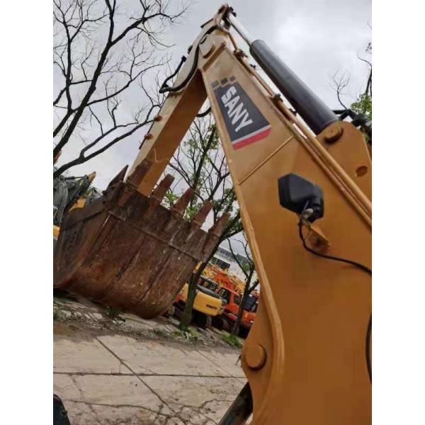 Yellow Sany SY75C Mini Crawler Excavator 3ton Isuzu Engine 0.16-0.38m Bucket Capacity