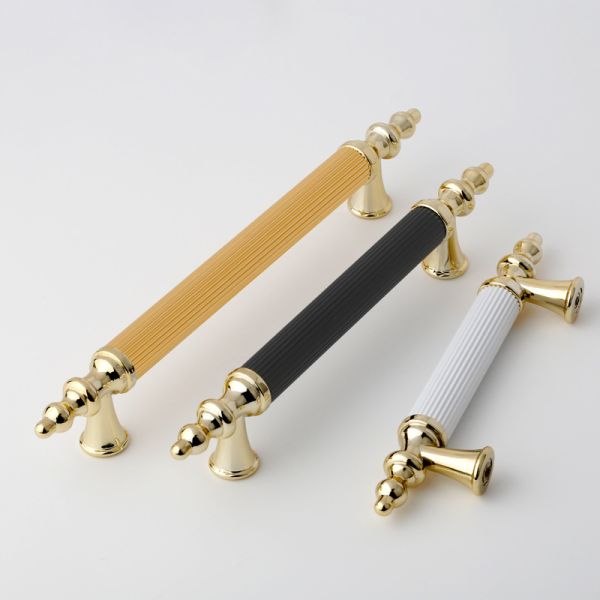 Luxury Cabinet Wardrobe Bathroom Cabinet Door Drawer Furniture Handle Hardware Decorative Handle for Kitchen Living Room