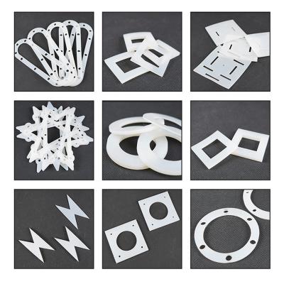 Custom Die-Cut High Temperature Pressure Silicone Rubber Gasket Seals 3M Self-Adhesive for Mechanical Applications