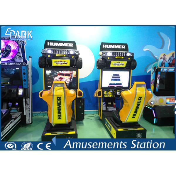 Car Racing Arcade Machine For Shopping Center L1000 * W1575 * H2100 MM