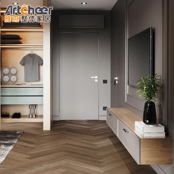 General PANEL Wood Style Tv Cabinet Modern Combination Wall Hanging for Home Furniture