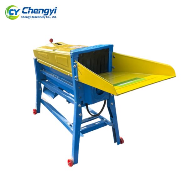 Iron Double Roller Corn Sheller Machine High Efficiency For Farms