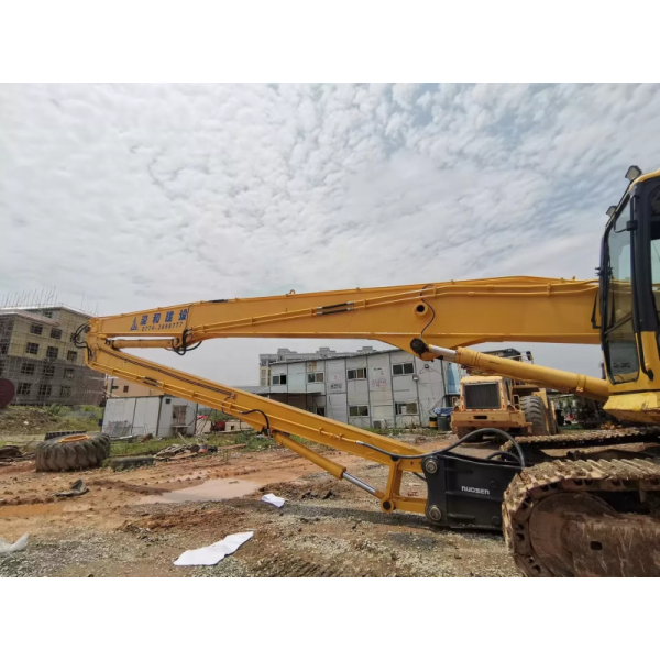 Excavator Demolition Boom High Reach Arm and Boom 23-24m Long Attachment for SK350 Hot Sale