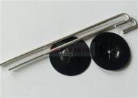 el panel solar de aluminio de 2.5m m que impermeabiliza lavadoras de fijación del uno mismo de Mesh Clips With Black Coating