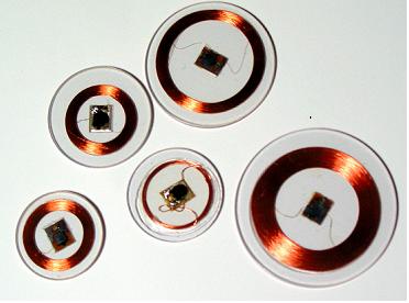 Пассивное программирование 125 КГц RFID теги ПВХ Прозрачный умный RFID тег 13,56 МГц