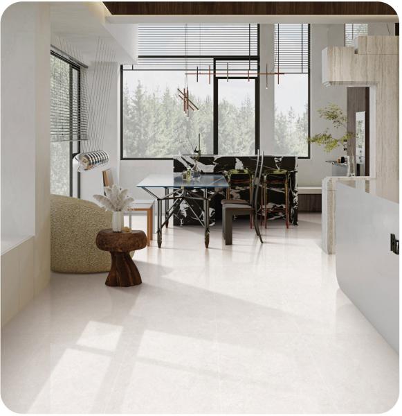 48X24 Beige parede interior telhas antiderrapante e durável Baby Face vidrado porcelana telha para apartamento design