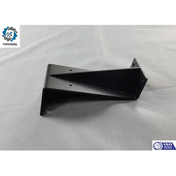 Black Brass Sheet Metal Parts Custom Stamping Bending Components 1.5mm ODM