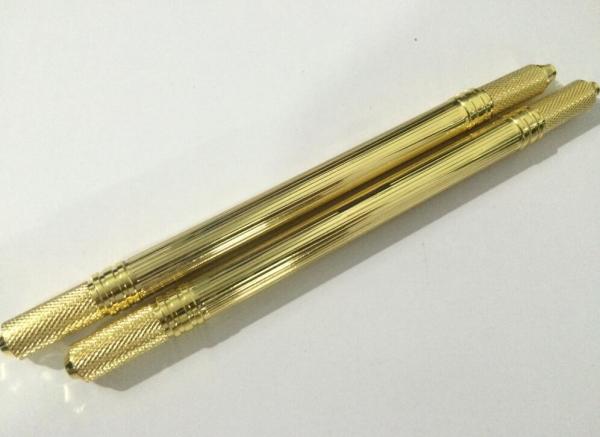 Aluminum Microblade Eyebrow Pen With Double Head And Manual Tattoo Pen