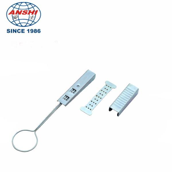 FTTH кабельное напряжение застежка ODWAC-15 дуговой застежки клина якорь нержавеющей стали оптического кабельного застежки