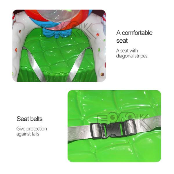 Kiddie Rides Dream Candy Led Light Electric Car Machine Coin Operated