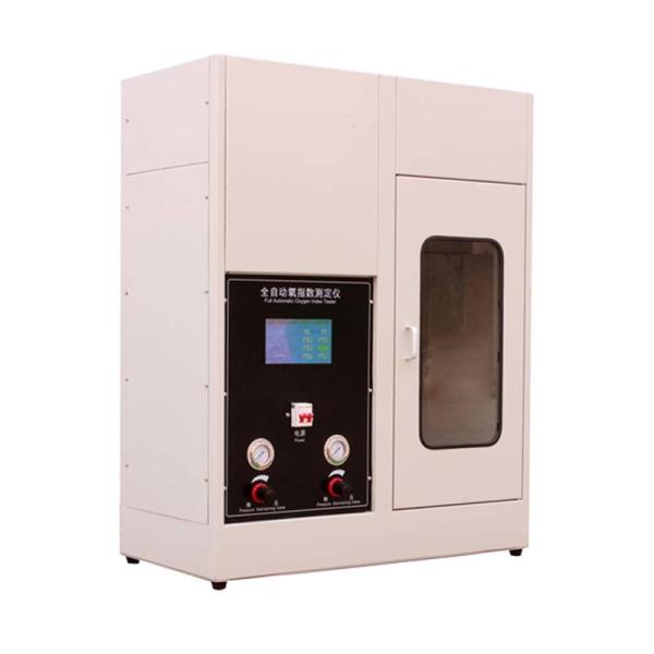 ISO 4589 Automatic Oxygen Index Test Machine Full Color Touch Screen Control Flammability Tester