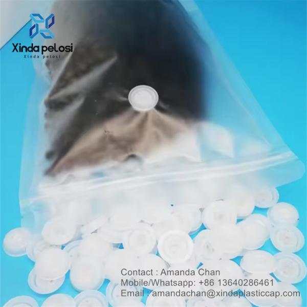 Small Plastic HDPE Coffee One Way Gas Exhaust Valve For Food Bag Packaging