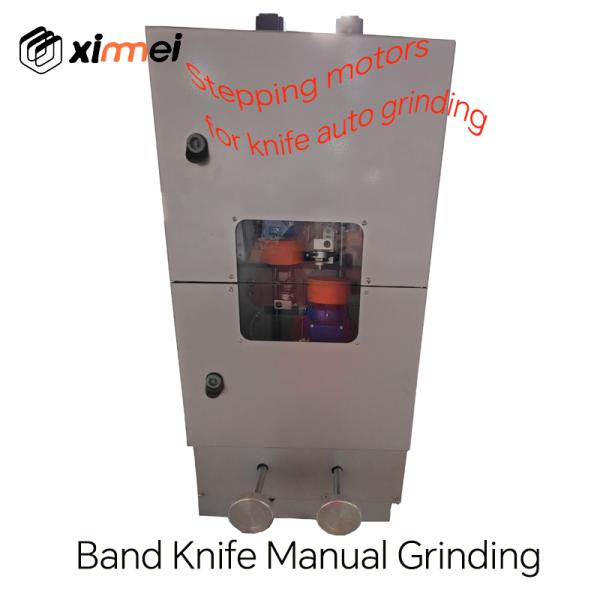 Robust PU Foam Cutting Machine For Horizontal Slicing On Rail With Auto Pressure Roller And Winding 2200mm Cutting Width