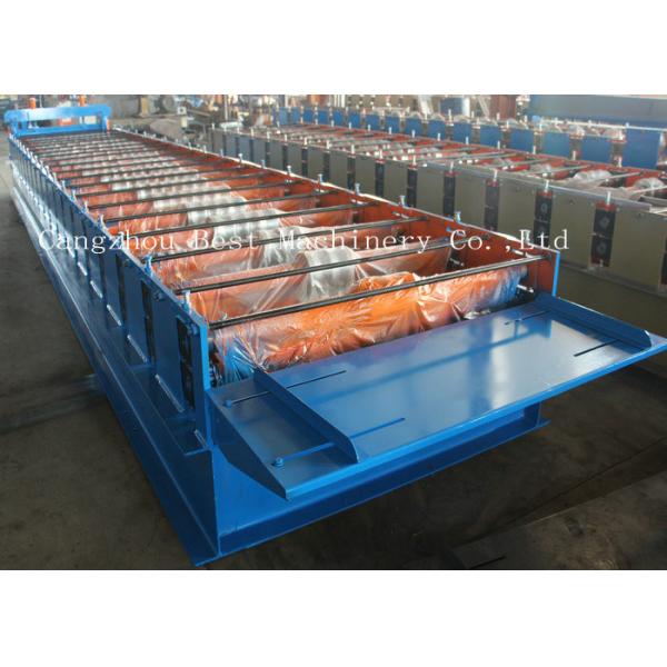 Corrugated Automatic Roofing Sheet Roll Forming Machine 380v 50HZ Frequency