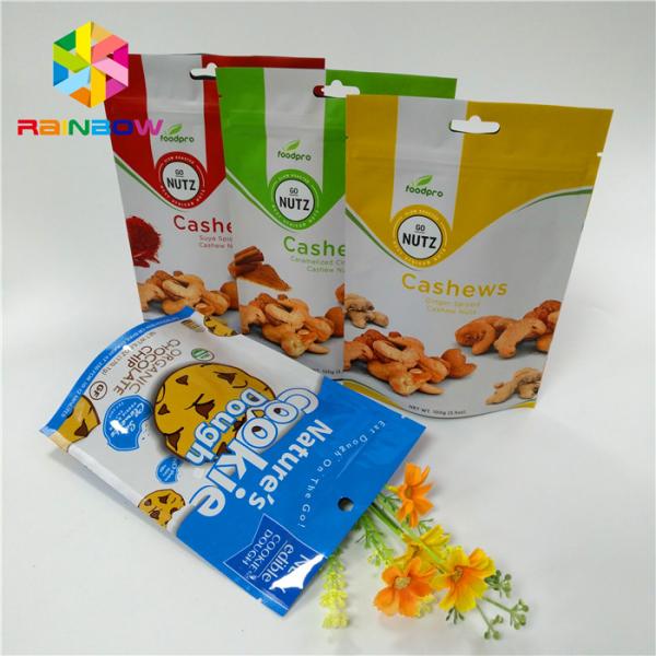 Moisture Proof Food Packaging Side Gusset Coffee Bag With Tin Tie / Degassing Valve