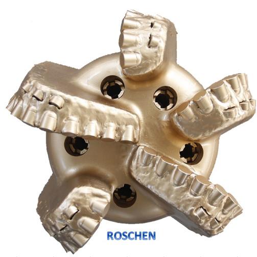 8 1/2 Diamond PDC 5 Blades Cutter Blade Water Well Drilling Equipment Tools Bits