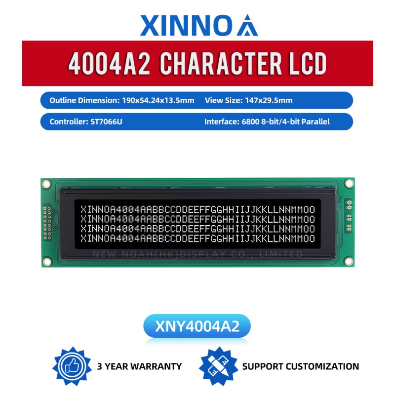 BTN Black Film 4004A2 Character LCD Module 4004 Character LCD Module Interface Module ST7066U