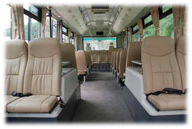 Professional 14 Seat International Airport Bus Electric Bus With IATA Standard