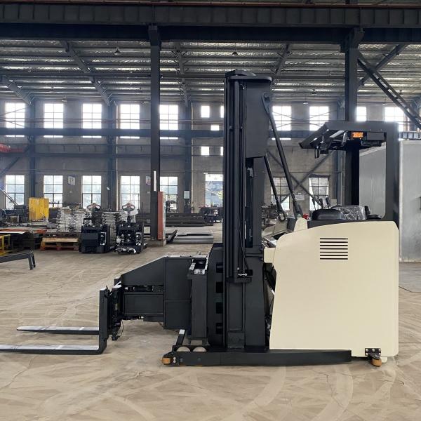 Pallet Forklift Truck 1500KG Electric VNA Reach Truck Lift Height 3m For Warehouse Handling