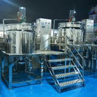Chauffage électrique de homogénisateur de mélangeur de vide d'acier inoxydable pour la chaîne de production de pâte de mayonnaise/ketchup/cari de sauce