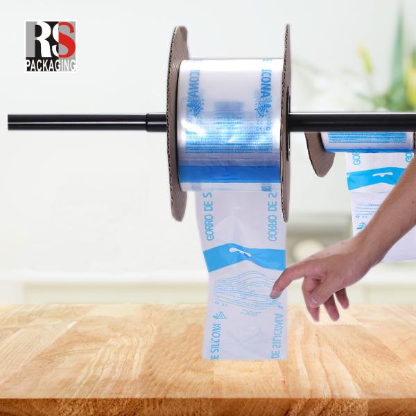 Pre Opened Auto Bag Heat Seal Gravure Printing For Auto Filling And Bagging System