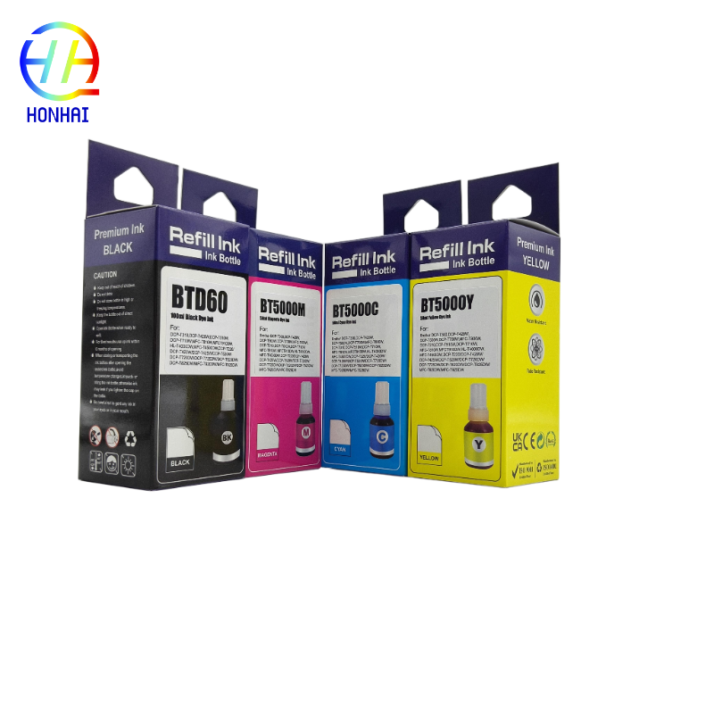 Ink cartridge BT5000CMY BTD60BK For Brother DCP-T310 T510W T710W MFC-T810W and T910W Printer