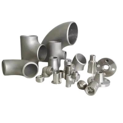 Butt Welding Bend hastelloy c276 tube fittings Nickel Alloy Pipe Fittings Elbow Tee Reducer Cap Cross