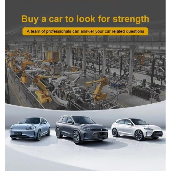 5seat Byd E2 405km Range 2023 EV Electric Car with 70kw Maximum Power and Performance