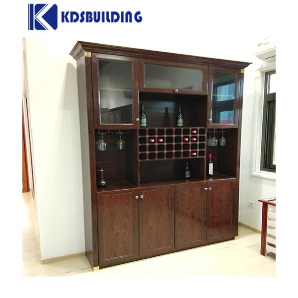 KDSСтроительство мебели Красная столовая и Китай установить современный дизайн кабинета для столовой