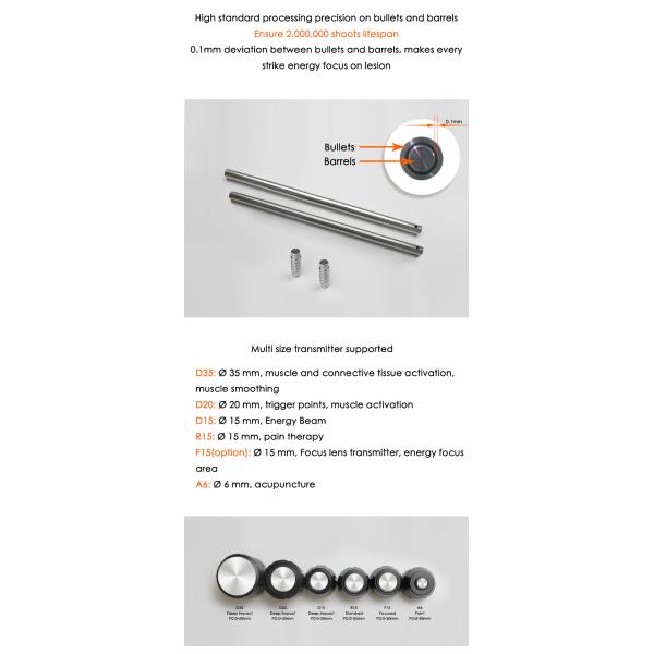 Ударная волна машины терапией ударной волны портативного воздуха пневматическая лошадиная для лошади