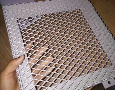 rede de arame expandida sextavada do metal de 100mm Flattend para construir