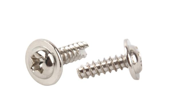 Pan Head Thread Cutting Metal Tapping Screws With Collar , Self Tapping Metal Screws