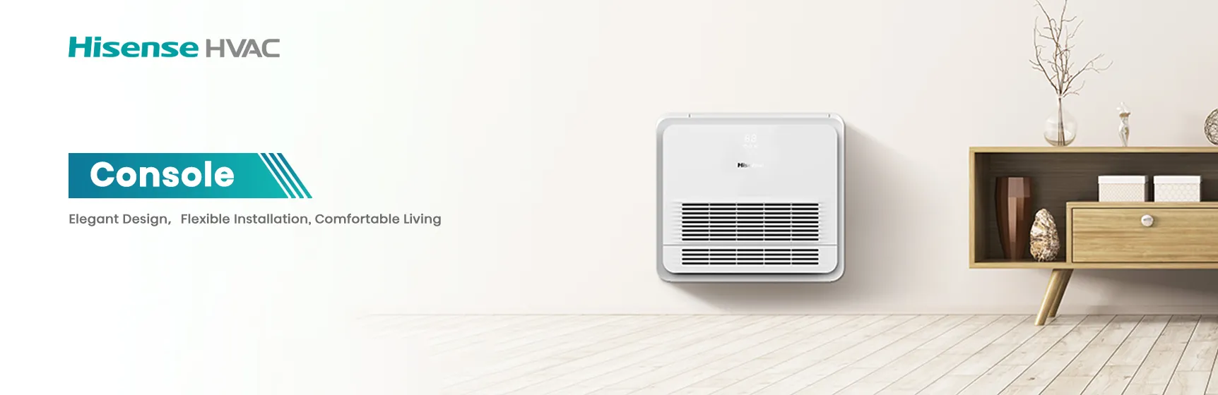 Hisense Wall Mounted Ventilation System 500 CFM R32 Remote Control