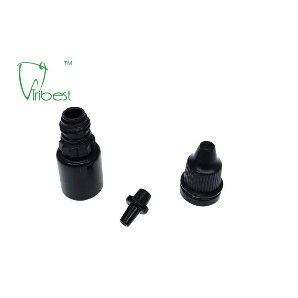 Medical Self Aspirating Disposable Dental Black Plastic Bottle