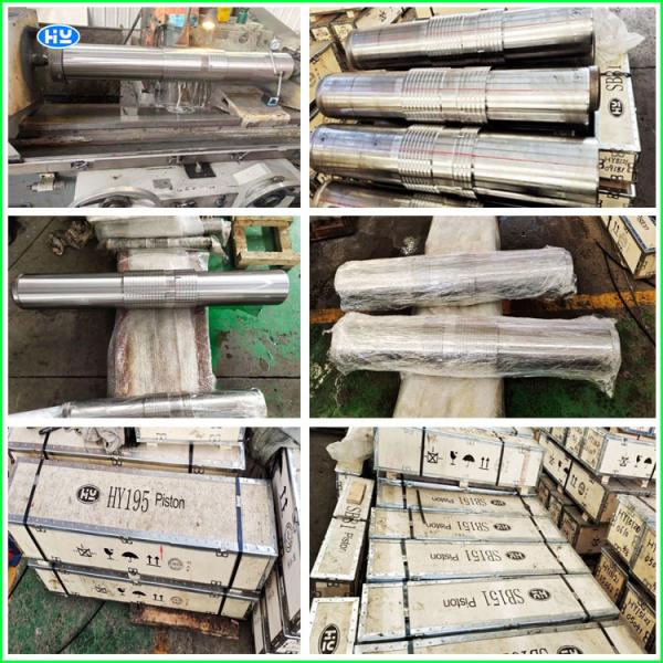 SB81 140m m cincela el pistón hidráulico del triturador de la roca del pistón GCr15 del martillo