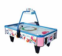 Estrela Arcade Style Air Hockey Table do hóquei, tabela do hóquei do ar do jogador da fibra de vidro 4