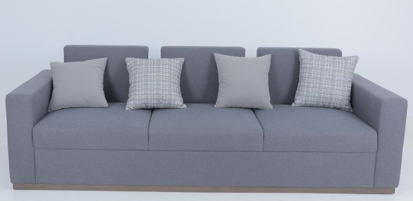 Customized Modern Sofa In Living Room With Wood Frame Fabric