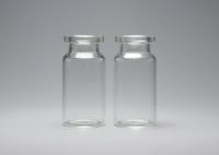 botella de cristal vacía de Borosilicate del cuello de la encrespadura de la farmacia lúcida 8ml